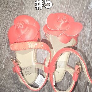 Kids Red Sandals